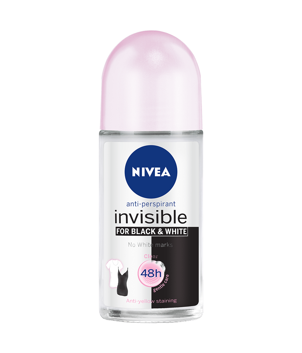 NIVEA DEO INVISIBLE BLACK & WHITE CLEAR ROLL ON